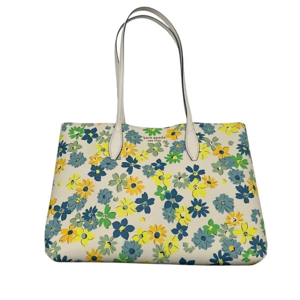 Kate Spade NWOT All Day Floral Medley Large Tote